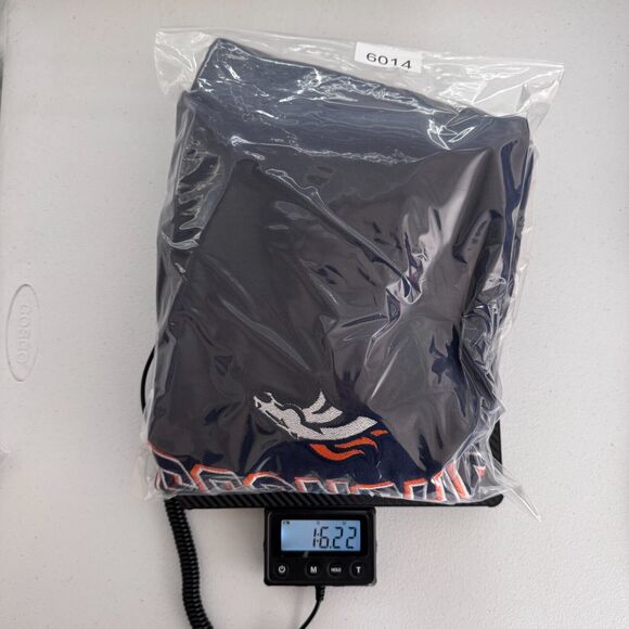 Vintage Reebok‎ Denver Broncos Sweatshirt Men's 2XL Blue Embroidered Logo NFL - Picture 7 of 7